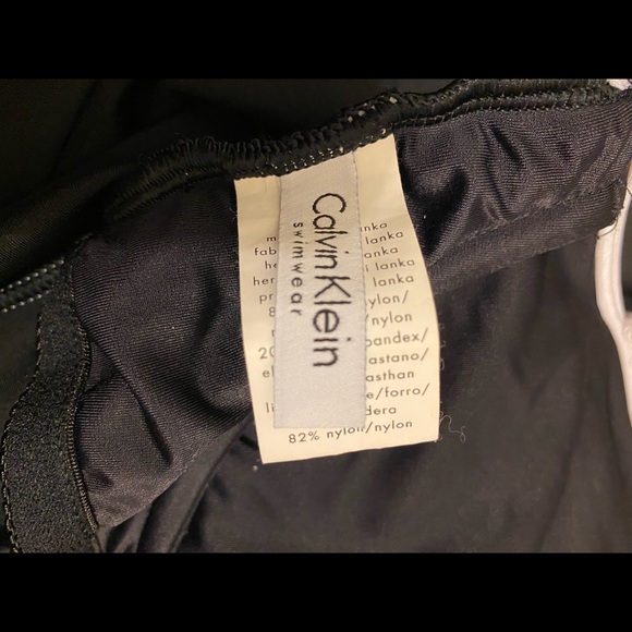 Calvin Klein One-Piece Black/White Swimsuit - Picture 3 of 6